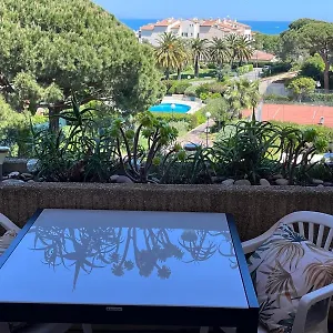Secured Parc Velusine With Private Parking, Terrace, Pools And Tennis Courts. Antibes
